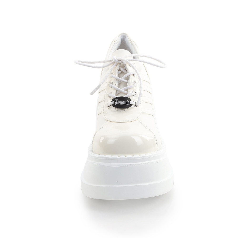 DemoniaCult - STOMP081 Platform sneakers - White